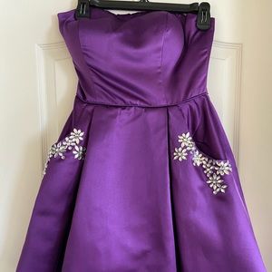 2019 Prom/Homecoming Dress-Purple (size 2)